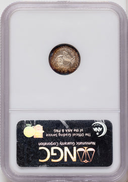 1834 H10C LM-4 Bust Half Dime NGC MS67