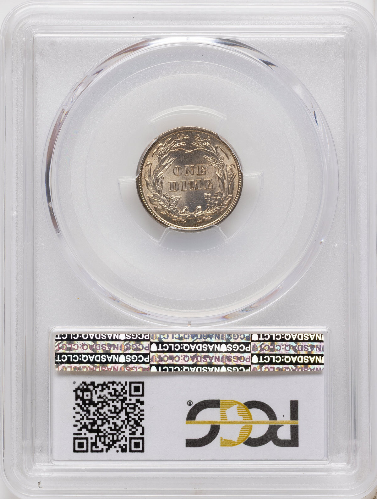 1902 10C CAC Barber Dime PCGS MS66+