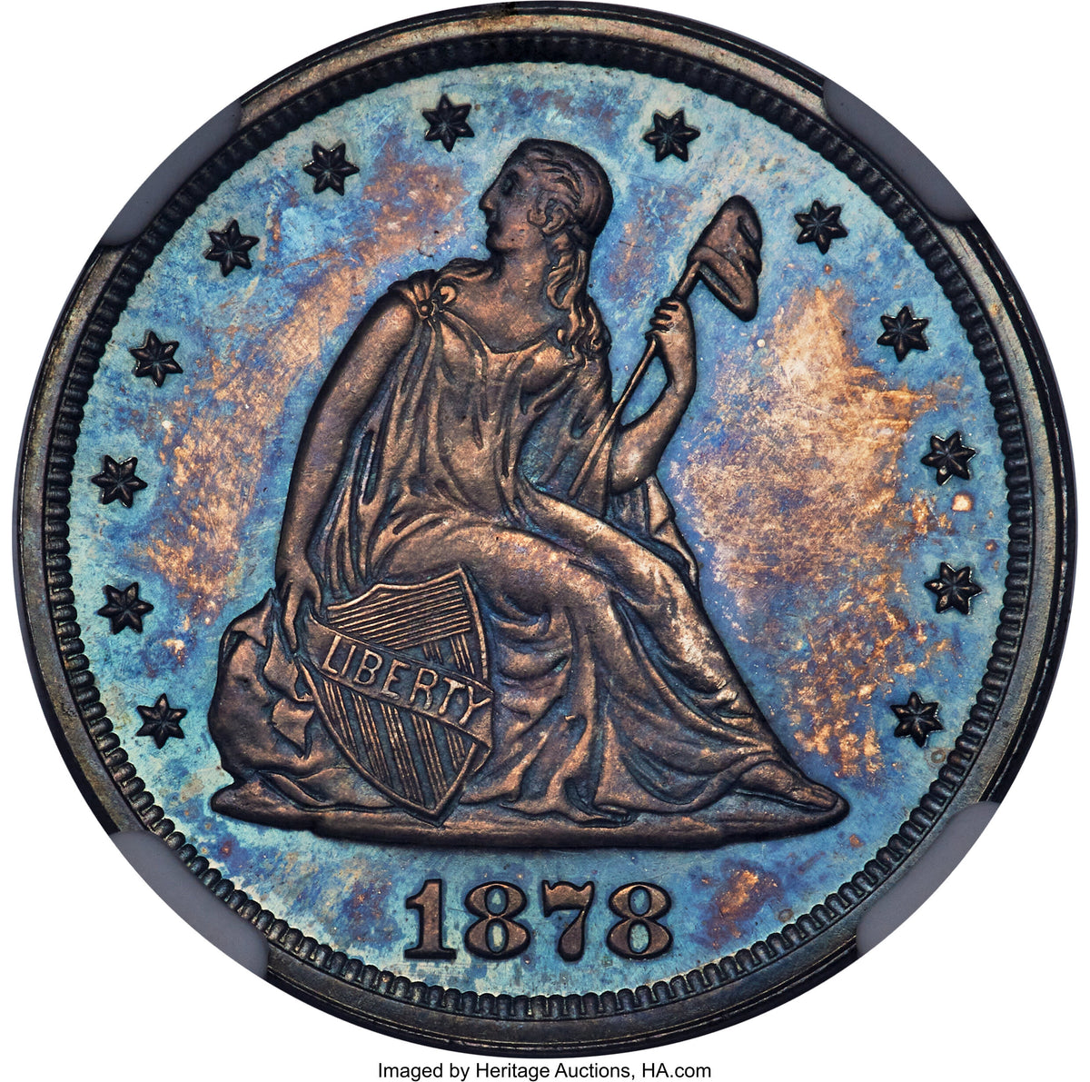 1878 20C Proof Twenty Cent Pieces NGC PR66