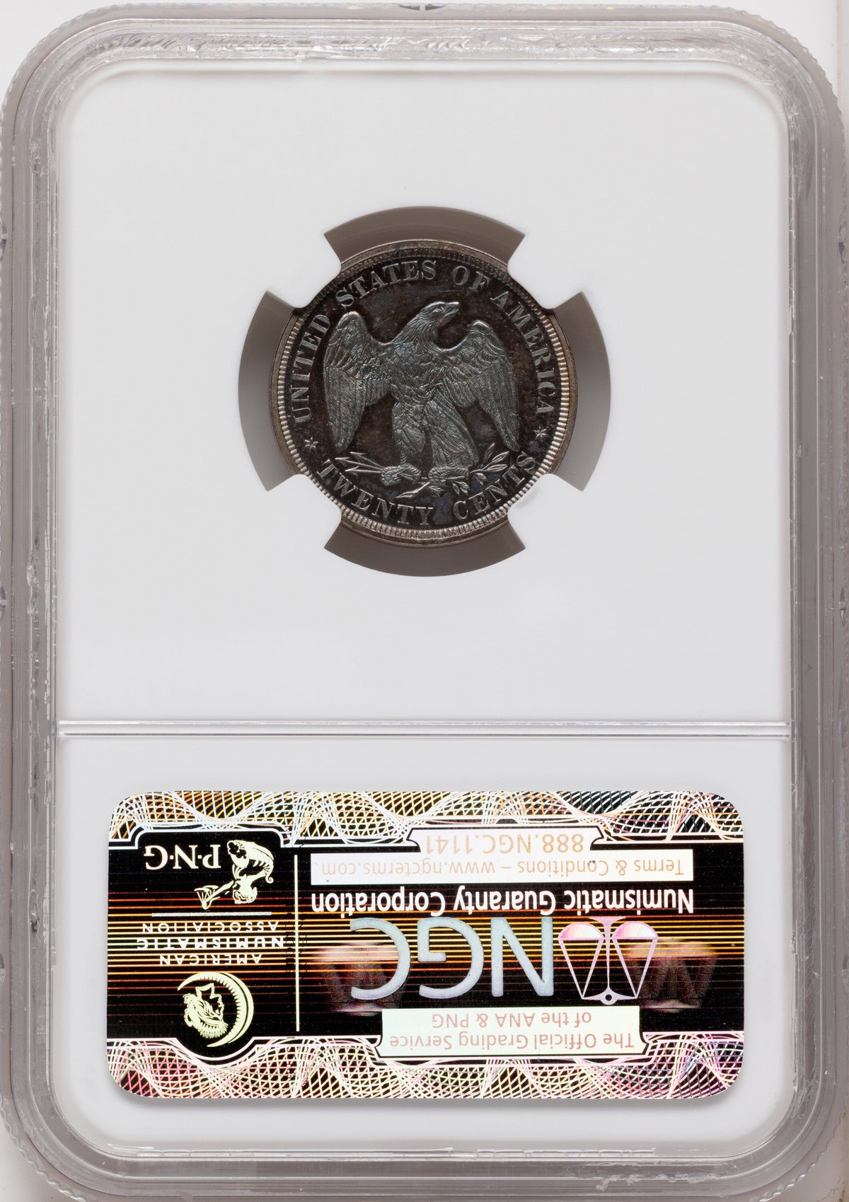 1878 20C Proof Twenty Cent Pieces NGC PR66