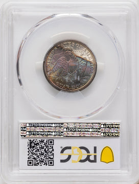 1889 25C CAC Seated Quarter PCGS MS67+