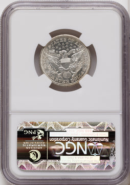 1909 25C Barber Quarter NGC MS67
