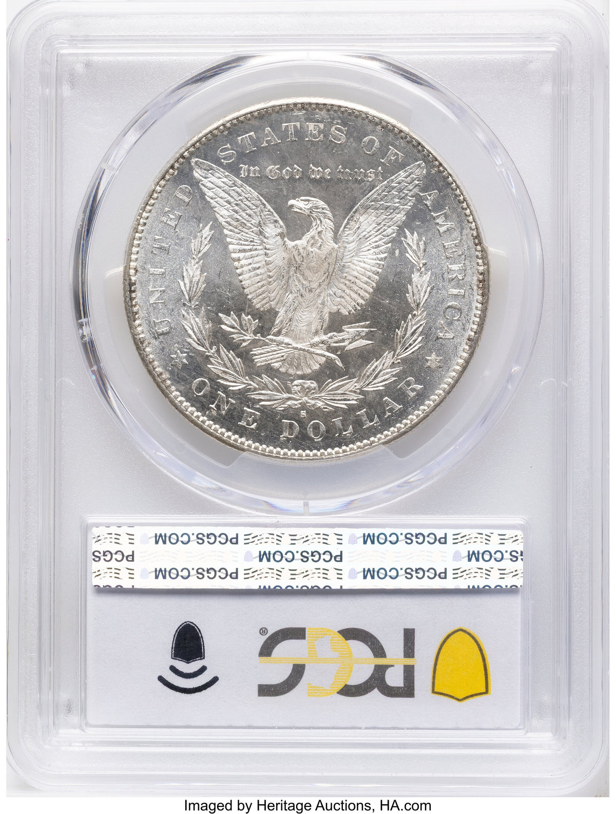 1879-S $1 VAM-46 Reverse of 1878 Morgan Dollar PCGS MS64