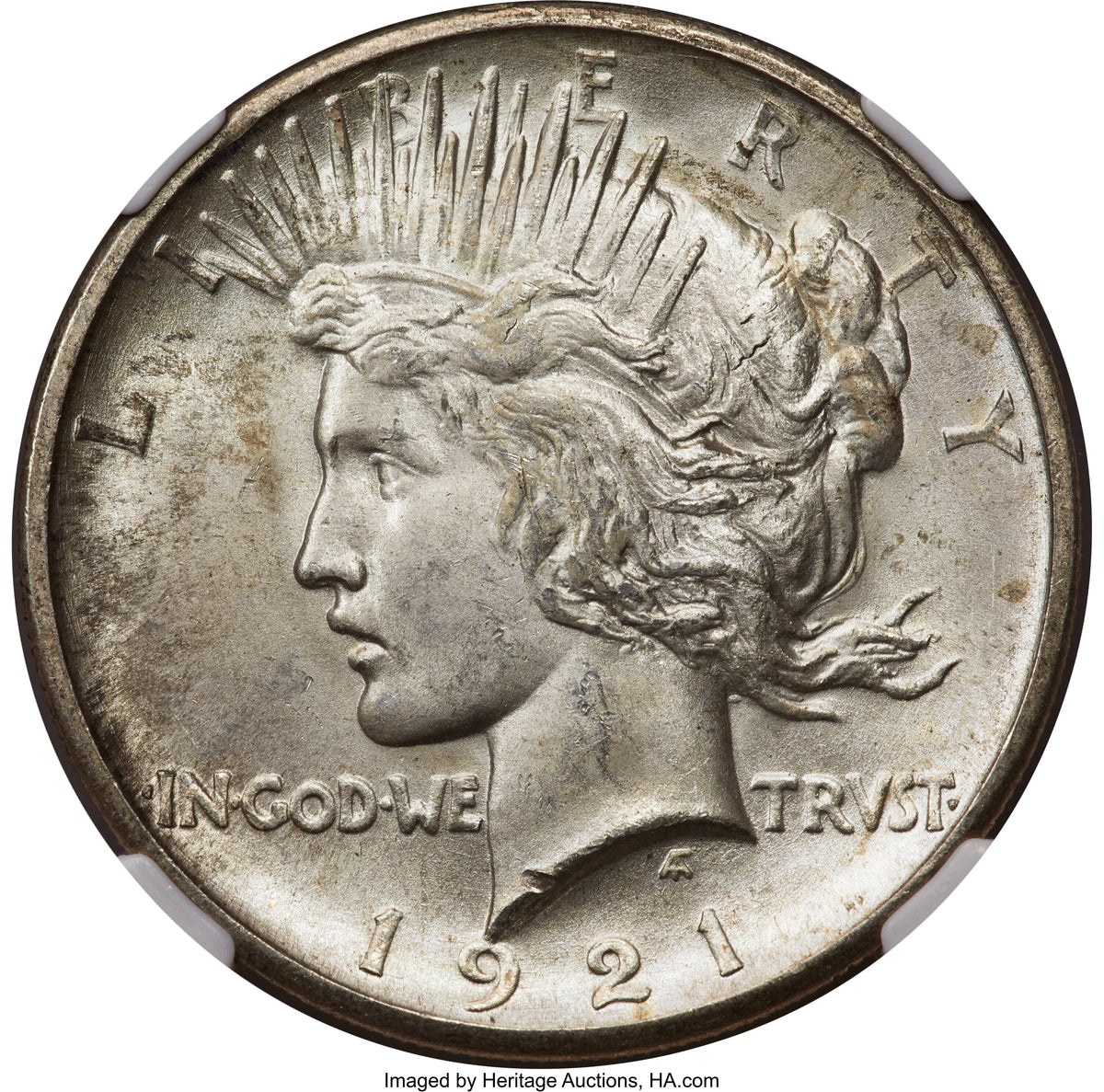 1921 Peace Dollar NGC MS65