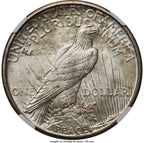 1921 Peace Dollar NGC MS65