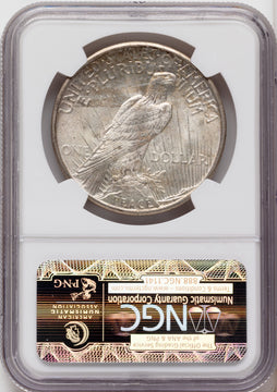 1921 Peace Dollar NGC MS65