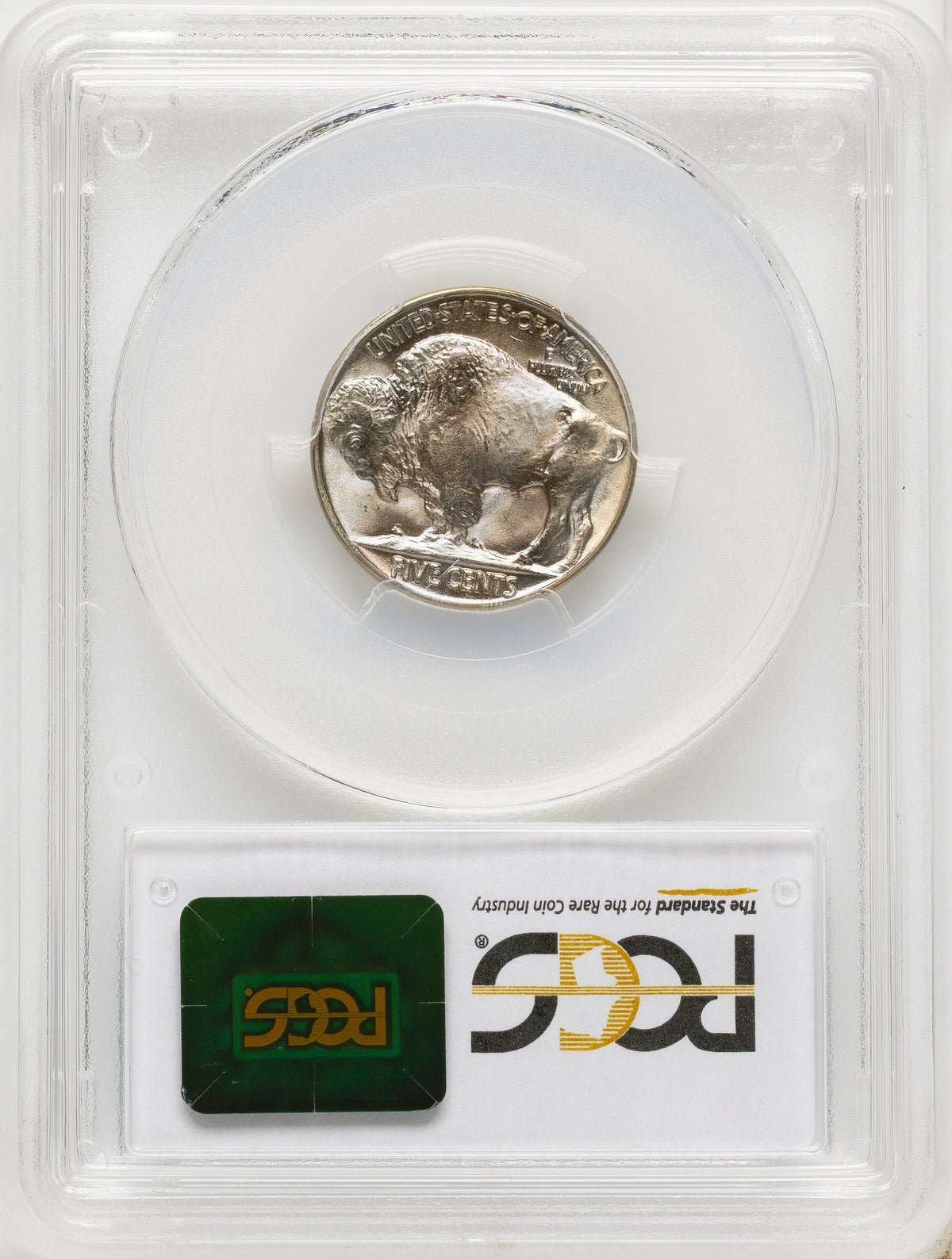 1935 5C CAC Buffalo Nickel PCGS MS67+