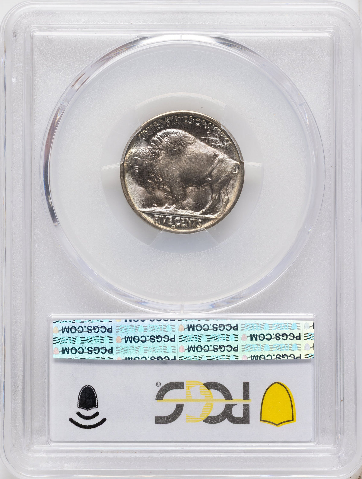 1938-D/D 5C CAC Buffalo Nickel PCGS MS67+