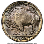 1938-D/D 5C CAC Buffalo Nickel PCGS MS67+