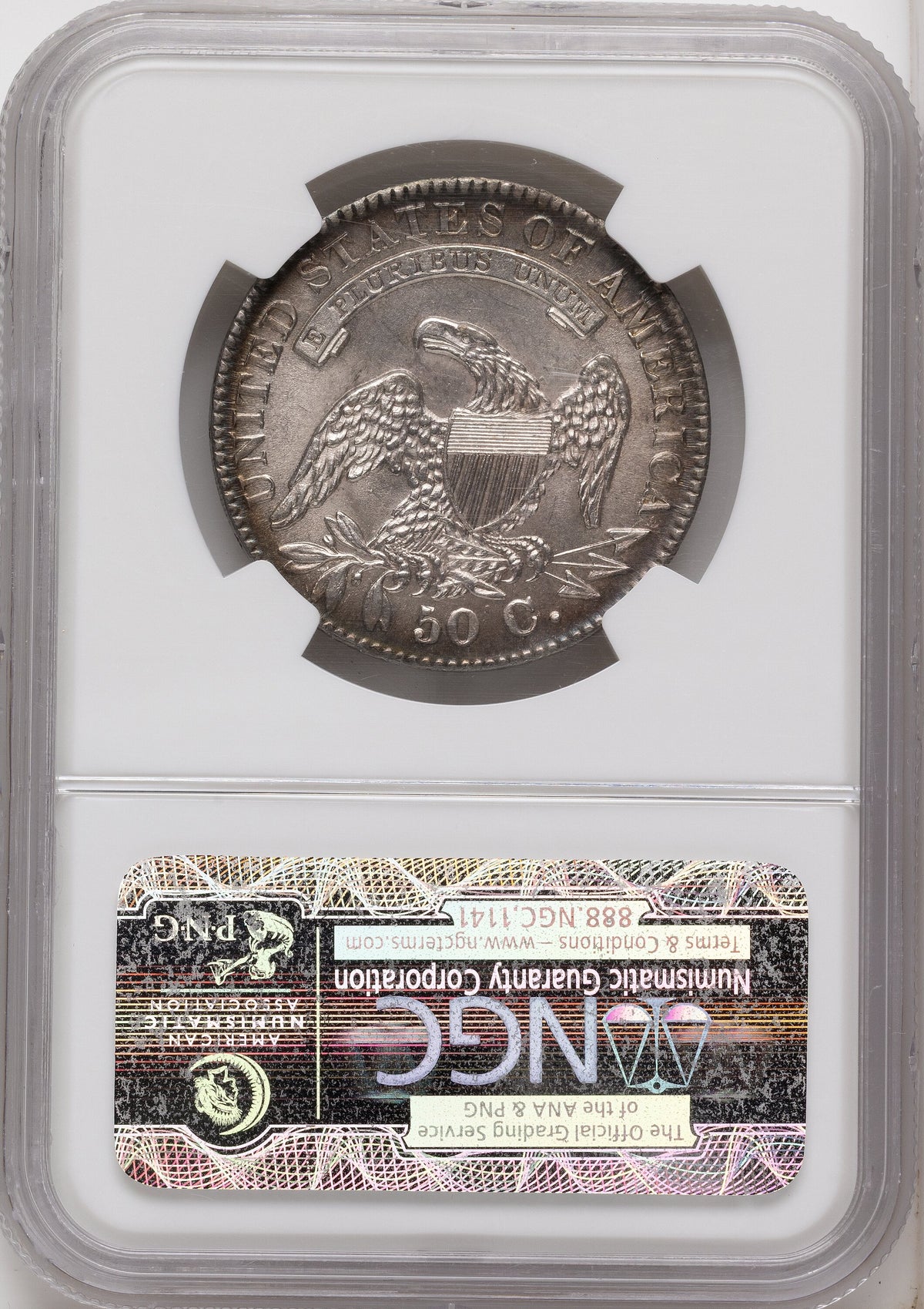 1832 50C O-118 Bust Half Dollar NGC MS63