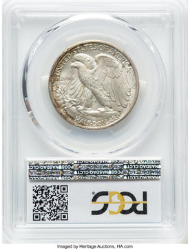 1934-S 50C Walking Liberty Half Dollar PCGS MS65