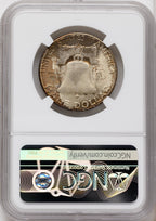 1953-S 50C CAC Franklin Half Dollar NGC MS67+