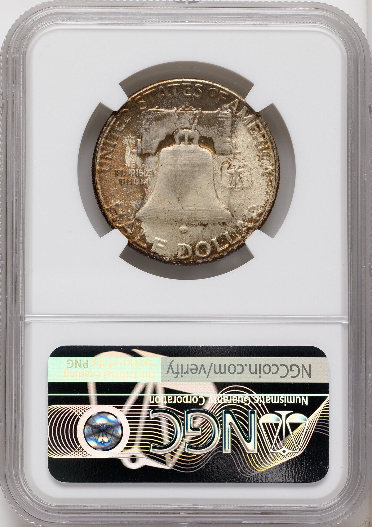 1953-S 50C CAC Franklin Half Dollar NGC MS67+