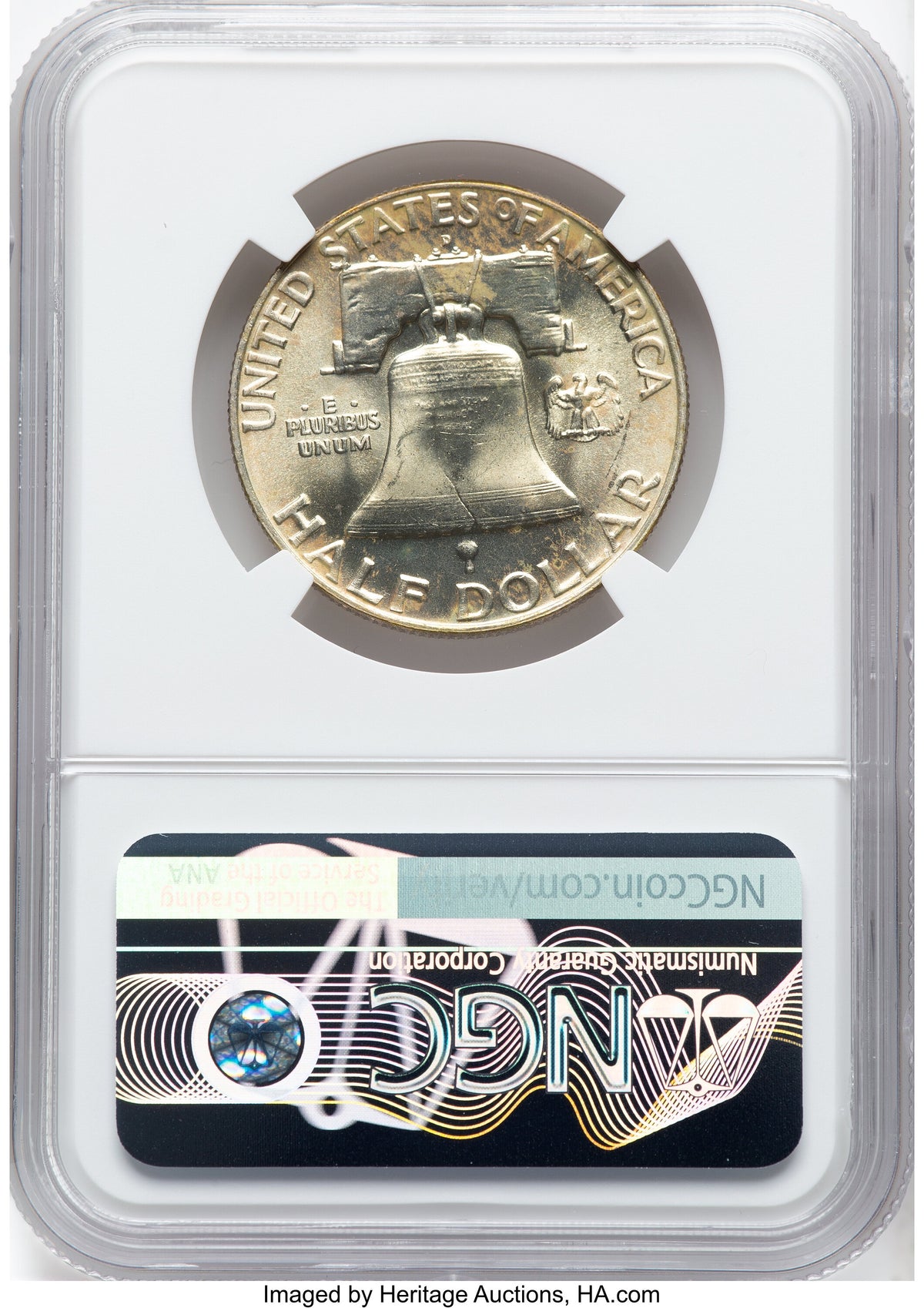 1959 50C FL CAC Franklin Half Dollar NGC MS66+