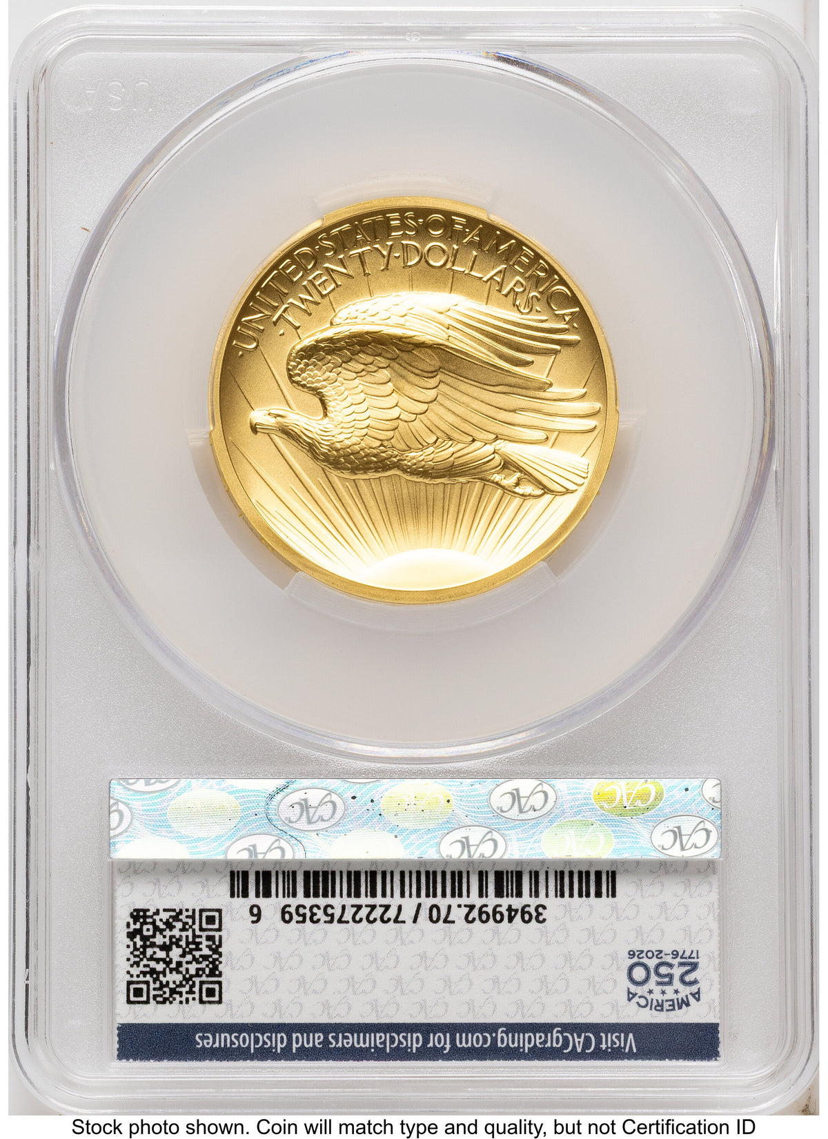 2026 2 Coin Best of the Mint 1907 Saint Gaudens $20 Gold 1 oz and Silver 1 oz Medal Set First Day of Delivery America 250 Flag Label CACG MS70