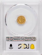1852-O G$1 Gold Dollar PCGS MS62