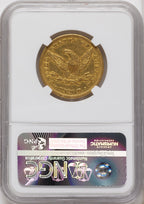 1851-O $10 Liberty Eagle NGC AU53