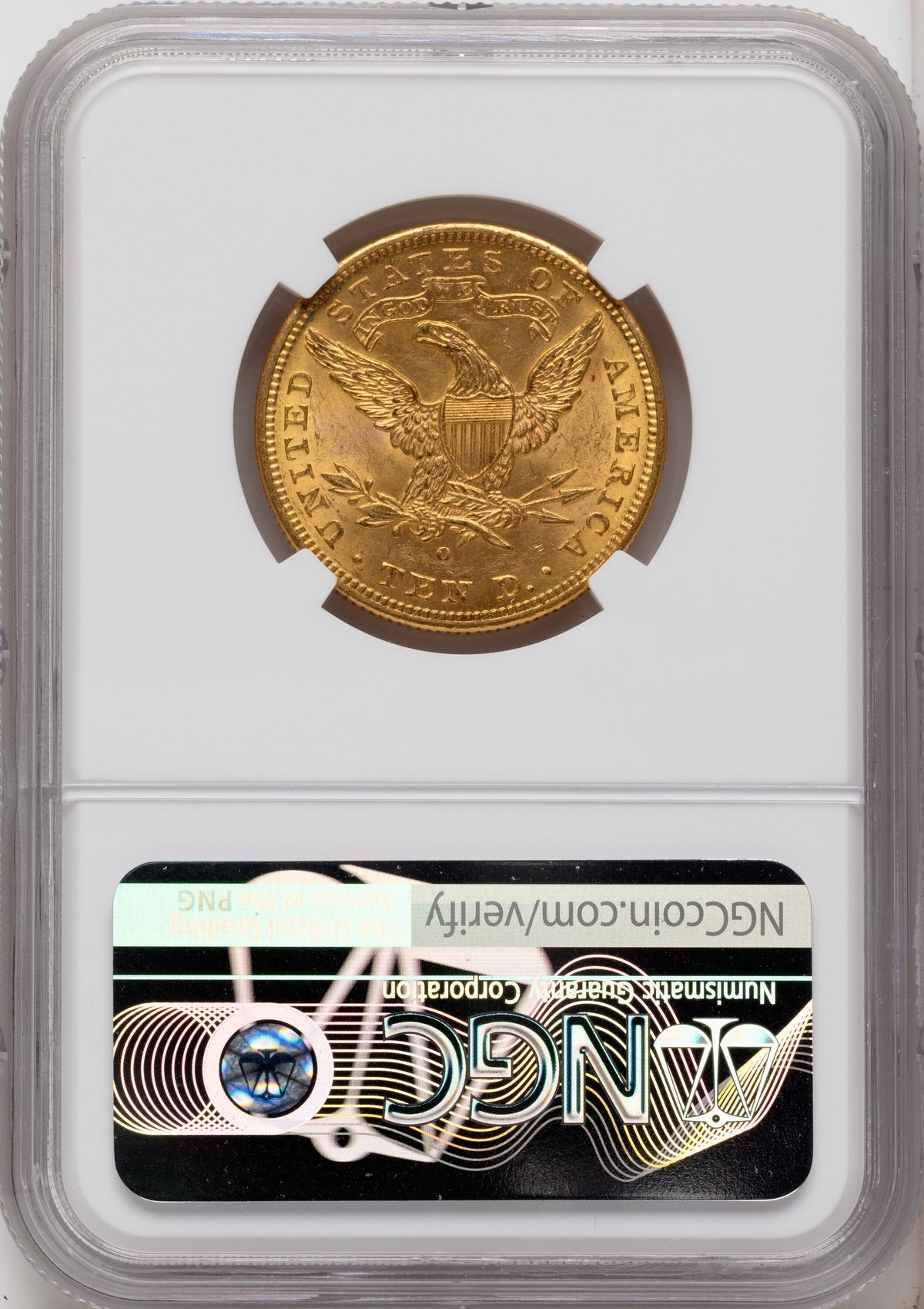 1897-O $10 Liberty Eagle NGC MS63