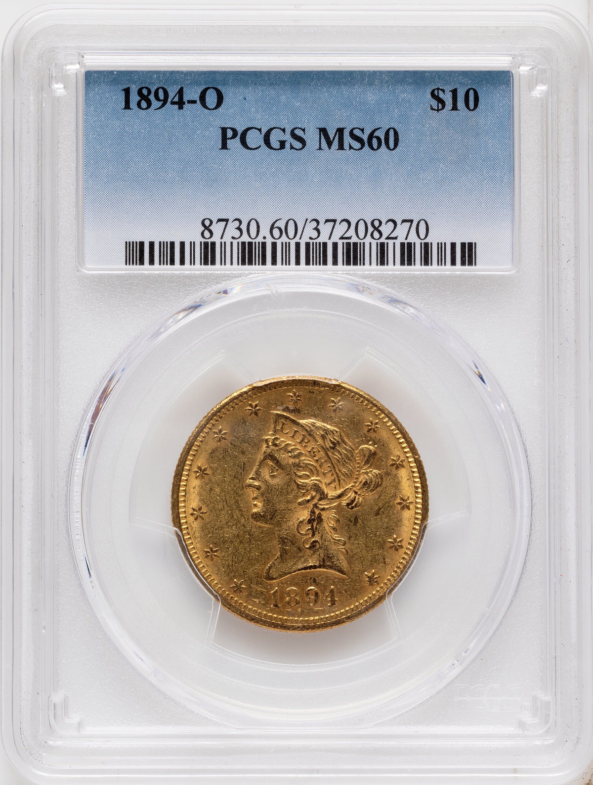 1894-O $10 Liberty Eagle PCGS MS60