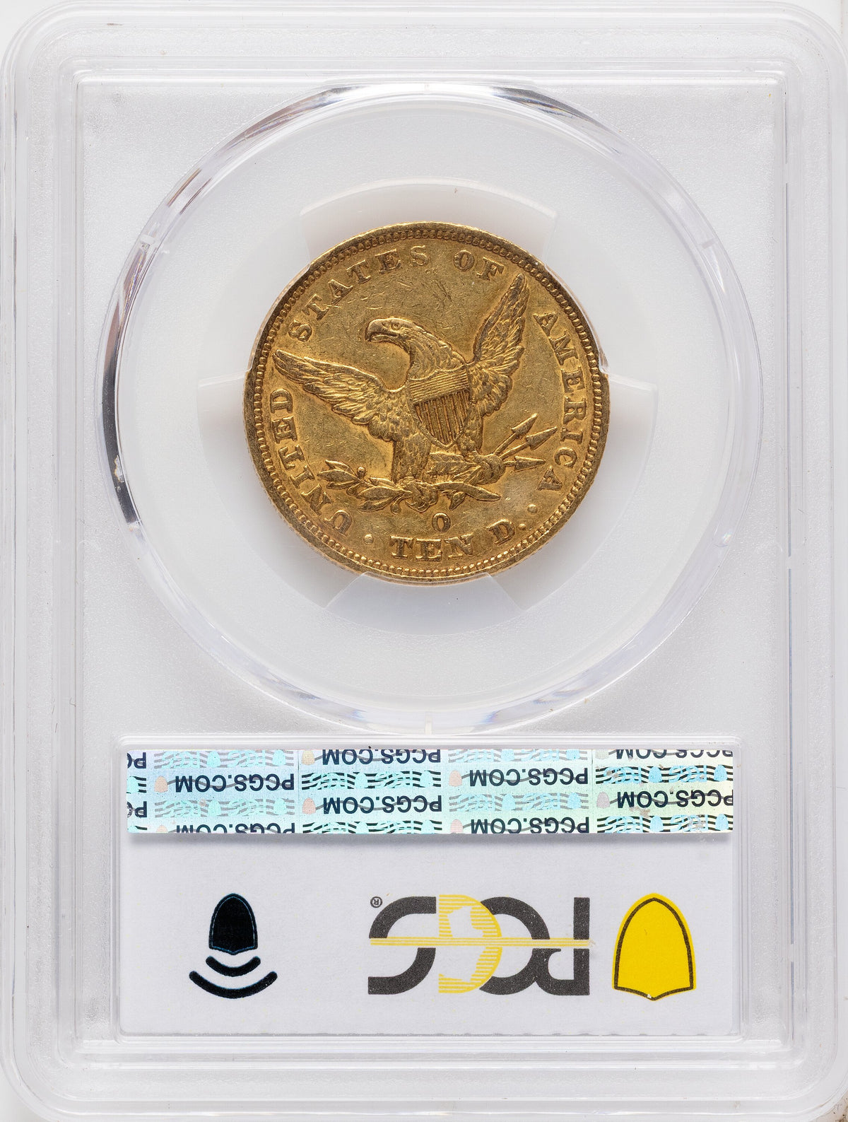 1847-O $10 Liberty Eagle PCGS AU53