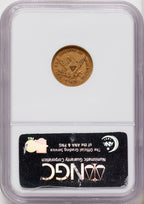 1866-S $2.50 Liberty Quarter Eagle NGC XF40