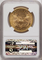1882-S $20 Liberty Double Eagle NGC MS61