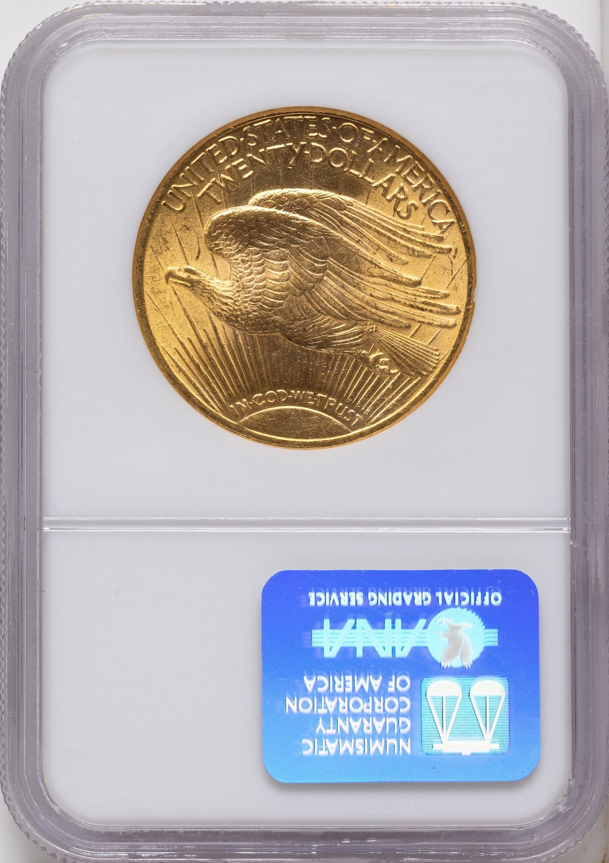 1911-S $20 Saint-Gaudens Double Eagle NGC MS64