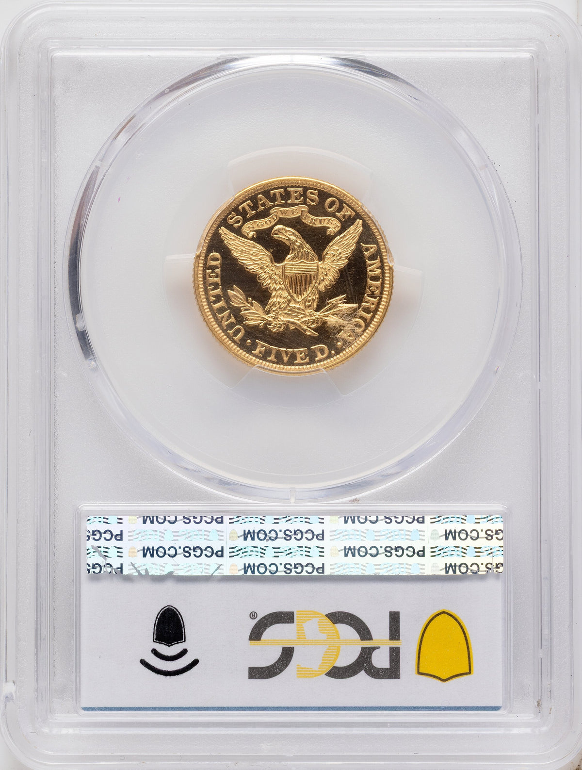 1897 $5 Proof Liberty Half Eagle PCGS PR65