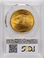 1924 $20 Saint Saint-Gaudens Double Eagle PCGS MS66+