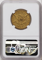 1851-O $10 Liberty Eagle NGC AU50