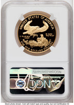 1986-W Proof Gold Eagle 1 oz Kenneth Bressett Red Book NGC PF70