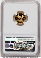 1988 Proof Gold Eagle 1.85 oz Mike Castle NGC PF70