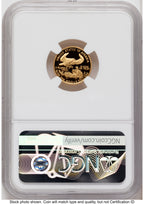 1991 Proof Gold Eagle 1.85 oz Mike Castle NGC PF70