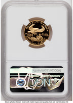 1991 Proof Gold Eagle 1.85 oz Mike Castle NGC PF70