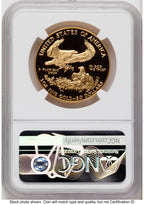 1991 Proof Gold Eagle 1.85 oz Mike Castle NGC PF70