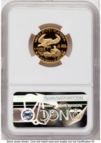 1992 Proof Gold Eagle 1.85 oz Mike Castle NGC PF70