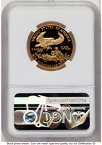1992 Proof Gold Eagle 1.85 oz Mike Castle NGC PF70