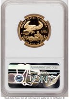 1993 Proof Gold Eagle 1.85 oz Mike Castle NGC PF70