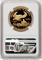1993 Proof Gold Eagle 1.85 oz Mike Castle NGC PF70