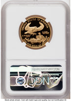 1996-W Proof Gold Eagle 1.85 oz Mike Castle NGC PF70