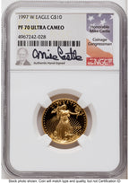 1997-W Proof Gold Eagle 1.85 oz Mike Castle NGC PF70