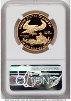 1997-W Proof Gold Eagle 1.85 oz Mike Castle NGC PF70