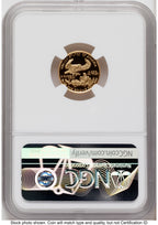 1999-W Proof Gold Eagle 1.85 oz Mike Castle NGC PF70