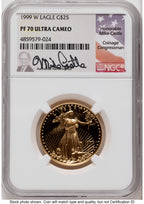 1999-W Proof Gold Eagle 1.85 oz Mike Castle NGC PF70