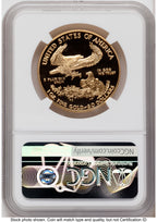 1999-W Proof Gold Eagle 1.85 oz Mike Castle NGC PF70