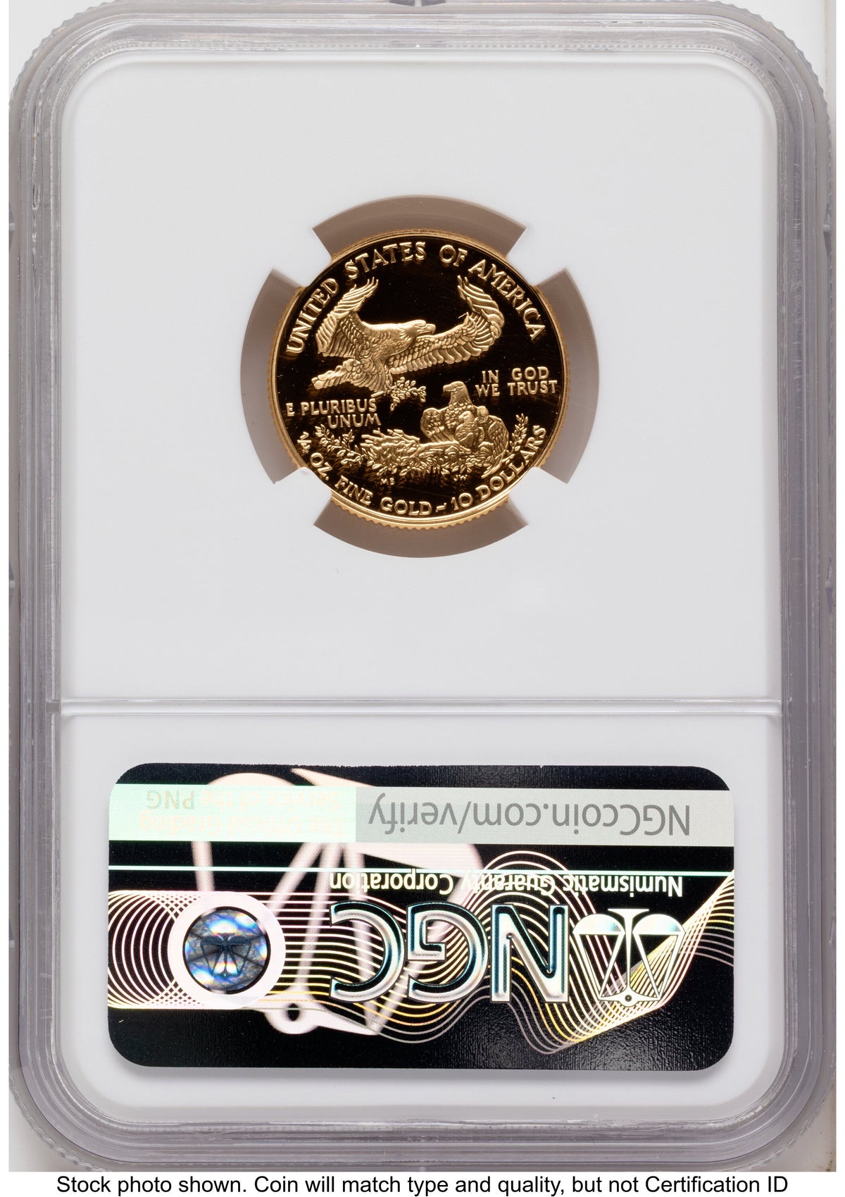 2000-W Proof Gold Eagle 1.85 oz Mike Castle NGC PF70
