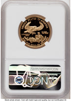 2001-W Proof Gold Eagle 1.85 oz Mike Castle NGC PF70