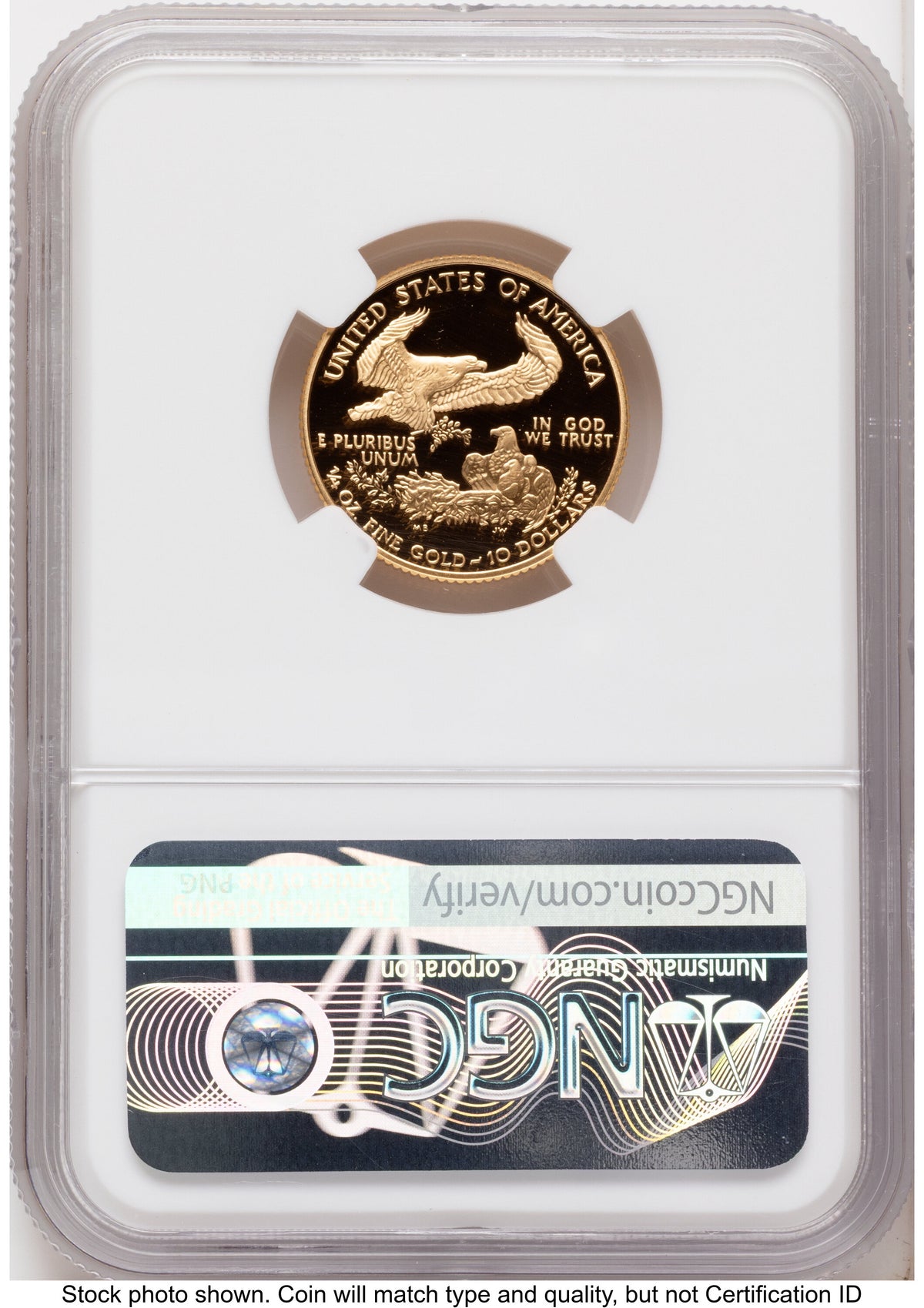2004-W Proof Gold Eagle 1.85 oz Mike Castle NGC PF70