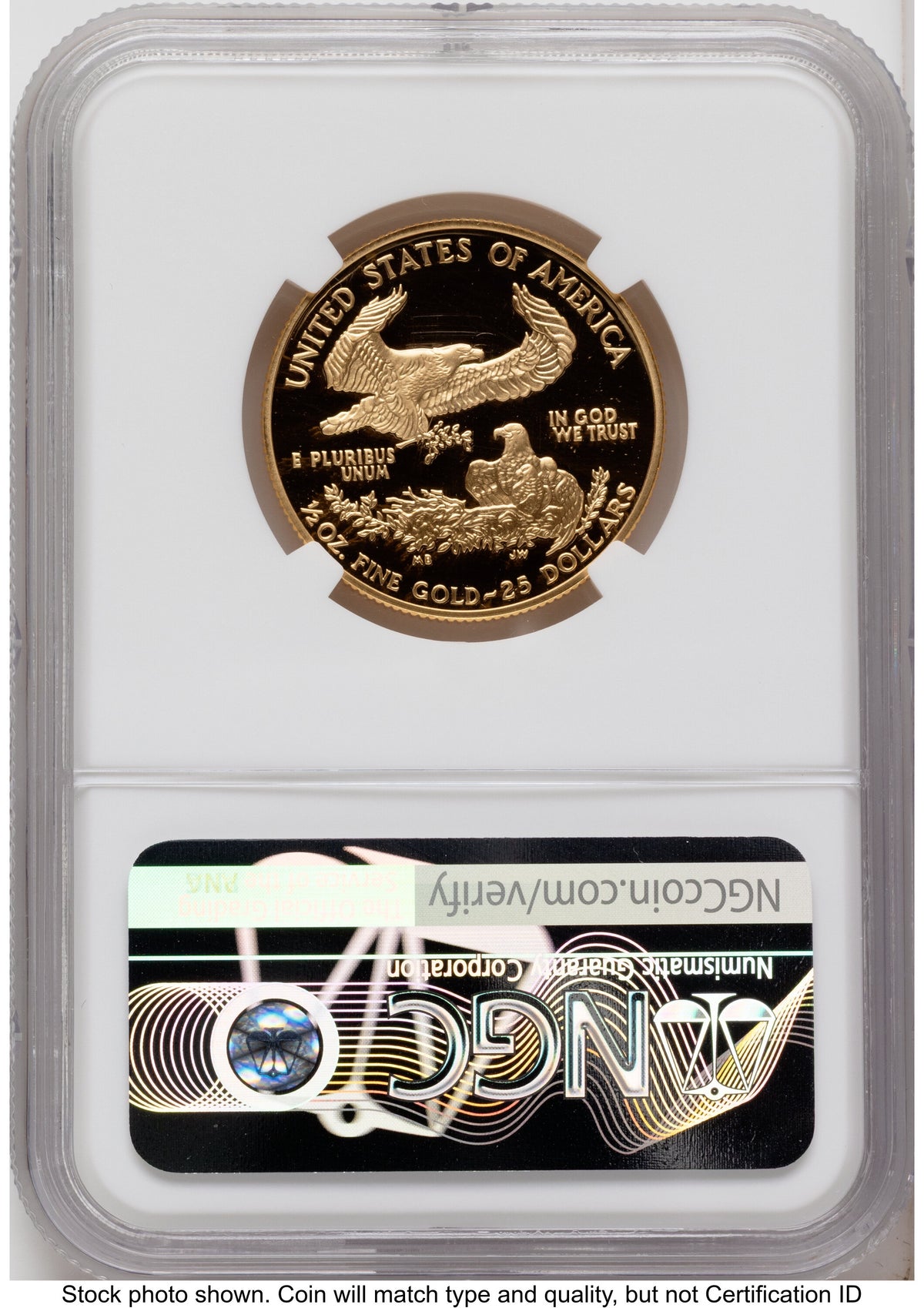 2004-W Proof Gold Eagle 1.85 oz Mike Castle NGC PF70