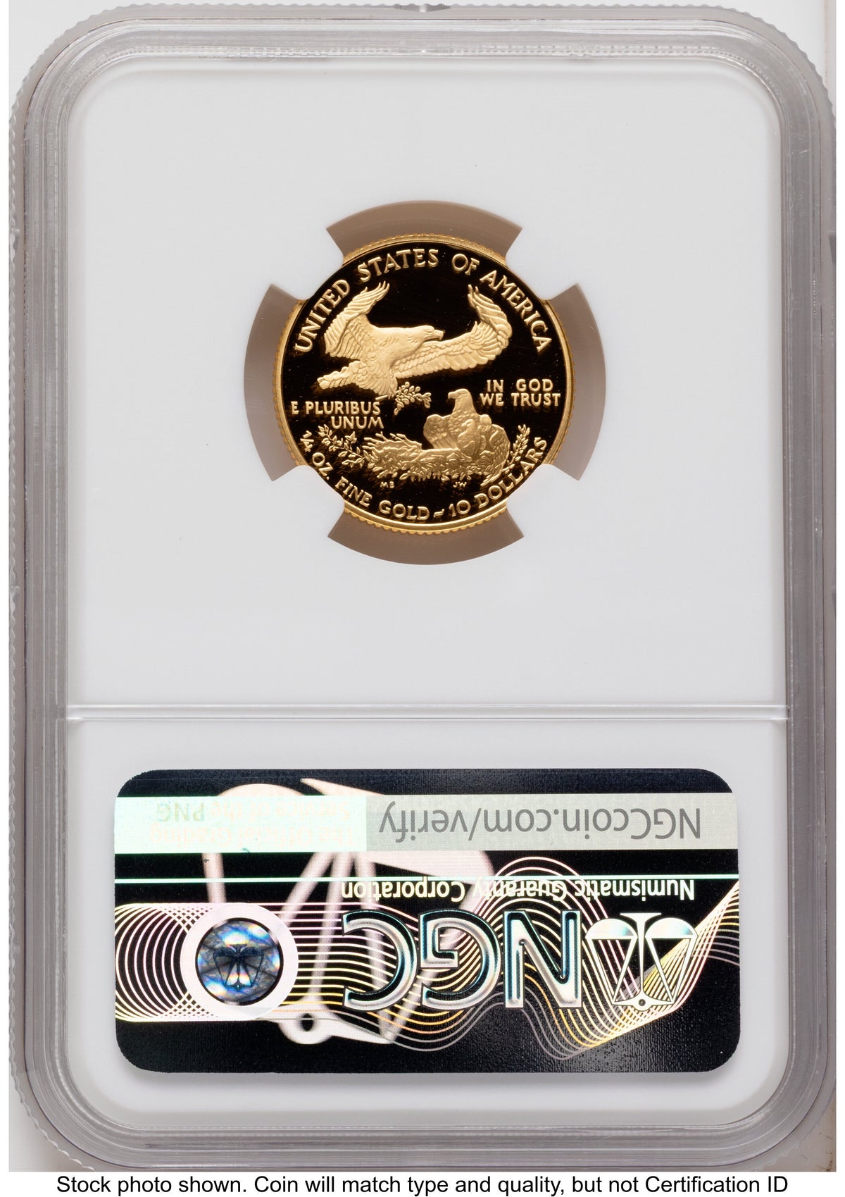 2005-W Proof Gold Eagle 1.85 oz Mike Castle NGC PF70